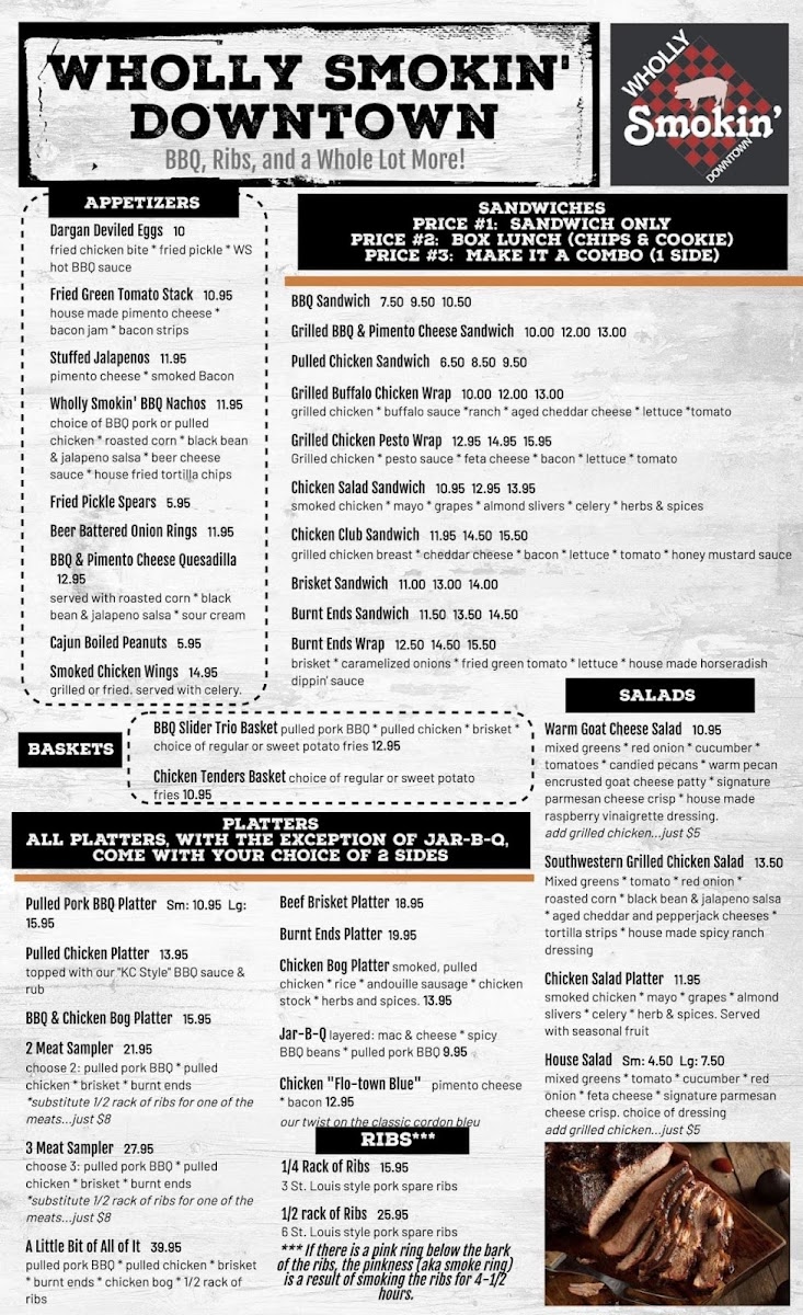 Menu Wholly Smokin’-3